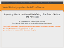 Tablet Screenshot of mentalhealthsymposiumsheffield.weebly.com