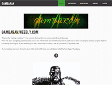 Tablet Screenshot of gambaran.weebly.com