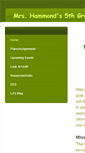 Mobile Screenshot of michellehammond.weebly.com