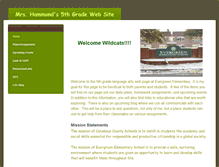 Tablet Screenshot of michellehammond.weebly.com