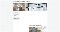 Desktop Screenshot of cheap4drawerfilecabinet.weebly.com
