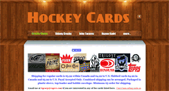 Desktop Screenshot of hockeycard.weebly.com