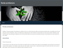 Tablet Screenshot of floridaarchitecture.weebly.com