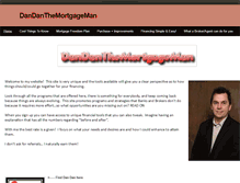 Tablet Screenshot of dandanthemortageman.weebly.com