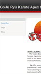 Mobile Screenshot of gojuryukaratenc.weebly.com