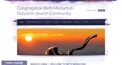 Desktop Screenshot of bethmenuchah.weebly.com