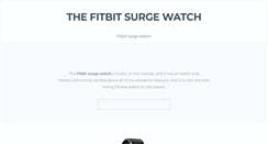 Desktop Screenshot of fitbitsurgewatch.weebly.com