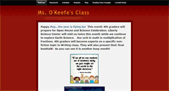 Desktop Screenshot of cokeefe.weebly.com