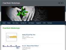 Tablet Screenshot of fredkoch.weebly.com
