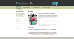 Desktop Screenshot of carsonlibrary.weebly.com