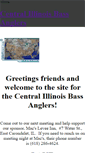 Mobile Screenshot of centralillinoisbassanglers.weebly.com