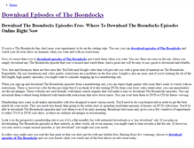 Tablet Screenshot of downloadepisodesoftheboondocks.weebly.com