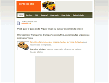 Tablet Screenshot of pontodetaxi.weebly.com