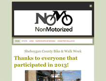 Tablet Screenshot of bikewalkweek.weebly.com