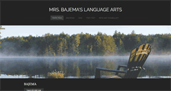 Desktop Screenshot of mrsbajema.weebly.com