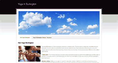 Desktop Screenshot of burlingtonyoga.weebly.com