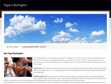 Tablet Screenshot of burlingtonyoga.weebly.com