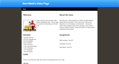 Desktop Screenshot of gmask.weebly.com