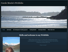 Tablet Screenshot of carolemorin.weebly.com