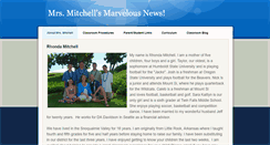 Desktop Screenshot of mrsmitchellsnews.weebly.com