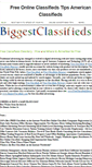 Mobile Screenshot of freeonlineclassifieds.weebly.com