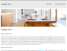 Tablet Screenshot of halogenoven.weebly.com