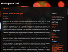 Tablet Screenshot of mobilephonegps.weebly.com