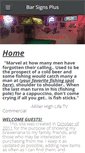 Mobile Screenshot of barsignsplus.weebly.com