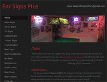 Tablet Screenshot of barsignsplus.weebly.com