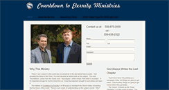 Desktop Screenshot of countdowntoeternityministry.weebly.com