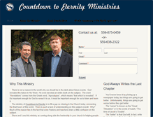 Tablet Screenshot of countdowntoeternityministry.weebly.com