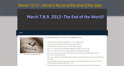 Desktop Screenshot of march2012theendoftheworld.weebly.com