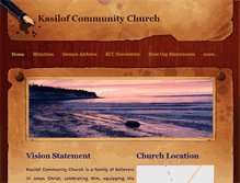 Tablet Screenshot of kasilofchurch.weebly.com