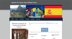 Desktop Screenshot of fvmsspanish.weebly.com