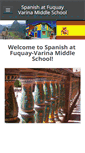 Mobile Screenshot of fvmsspanish.weebly.com