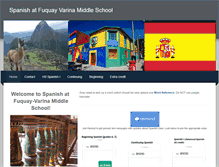 Tablet Screenshot of fvmsspanish.weebly.com