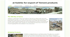 Desktop Screenshot of al-nakhla-export.weebly.com