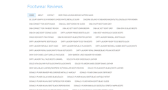 Desktop Screenshot of footwearreviews22.weebly.com