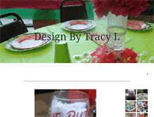 Tablet Screenshot of designbytracy.weebly.com