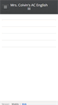 Mobile Screenshot of colvinsj.weebly.com