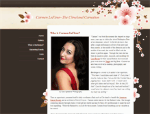 Tablet Screenshot of carmenlefleur.weebly.com