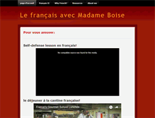 Tablet Screenshot of profframboise.weebly.com