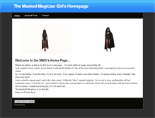 Tablet Screenshot of maskedmagic.weebly.com