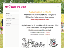 Tablet Screenshot of mtyhappydog.weebly.com