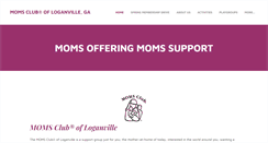 Desktop Screenshot of loganvillemomsclub.weebly.com