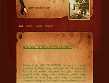 Tablet Screenshot of aarviproductions.weebly.com