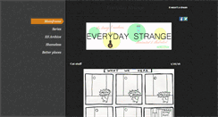 Desktop Screenshot of everydaystrange.weebly.com