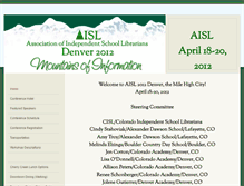 Tablet Screenshot of aisldenver2012.weebly.com