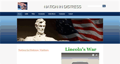 Desktop Screenshot of nationindistress.weebly.com