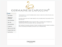 Tablet Screenshot of germainedecapucciniuae.weebly.com